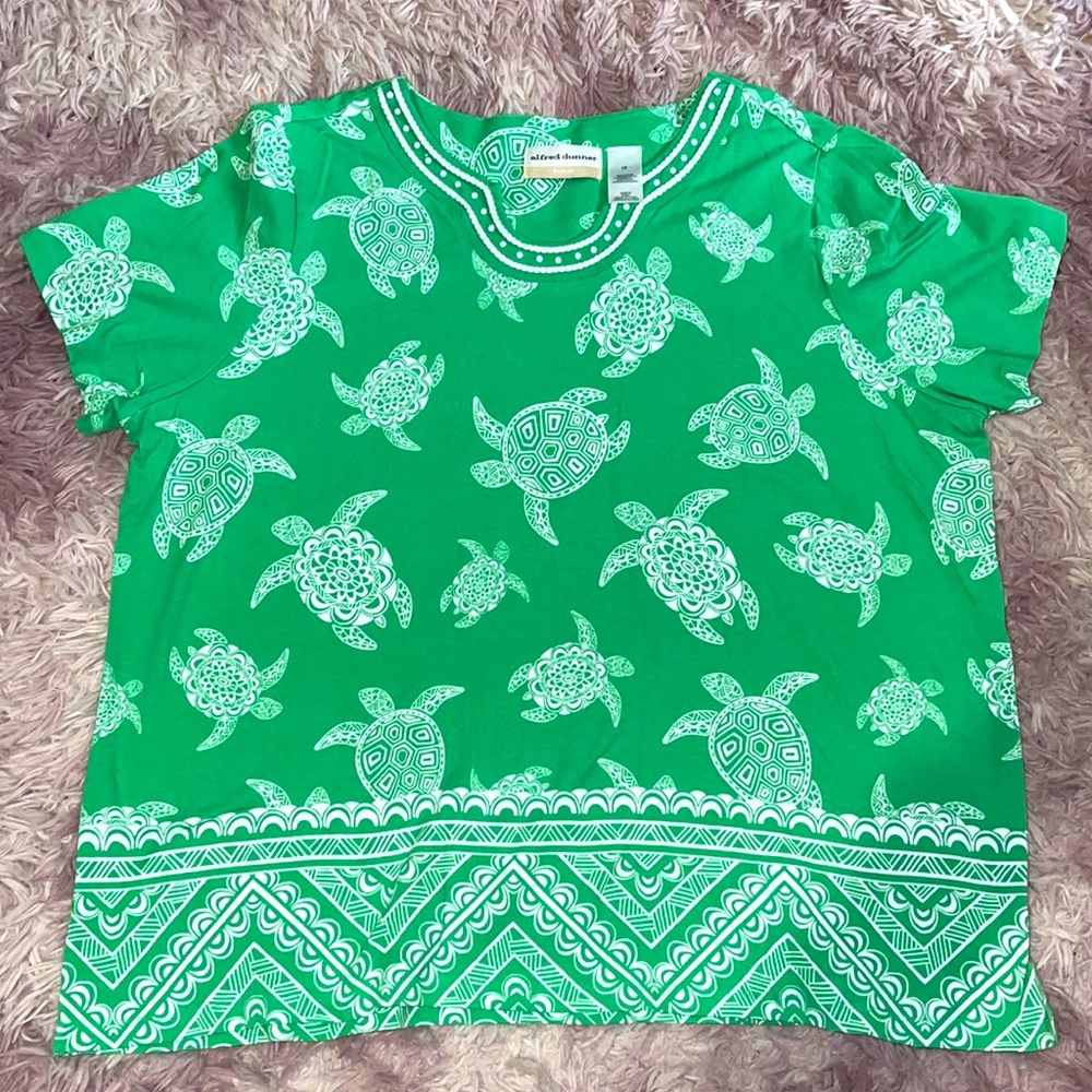 Alfred Dunner Embellished Tee